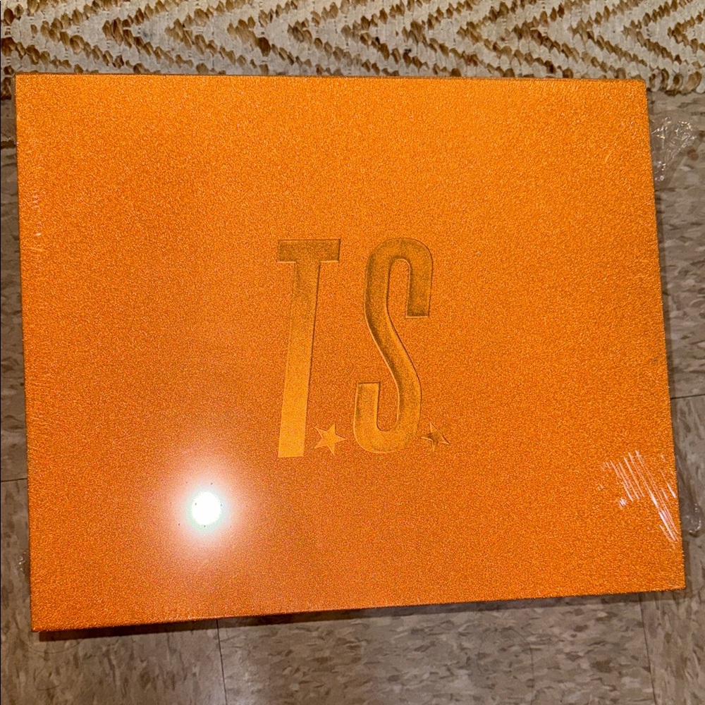 Taylor Swift - NEVER OPENED The Life of Showgirl Orange Cardigan- Sealed in Box